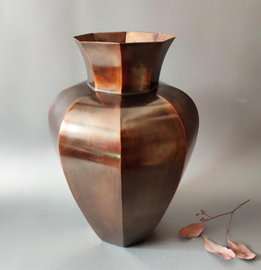 Vases à fleurs en métal de couleur dorée avec des taches, tailles personnalisées, très vendus, de qualité supérieure, décoratifs pour la maison et le jardin - Product Image 4