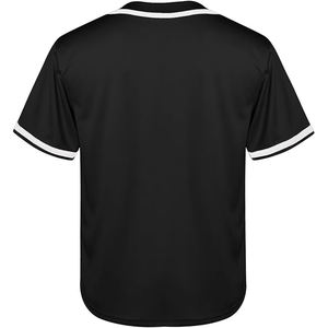 Maillots de baseball de la série Athletic Catalyst, tissu en polyester interlock hautement respirant, style asymétrique moderne - Product Image 2