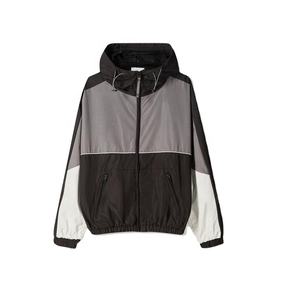 Top Quality Casual Outdoor Windbreaker <b>Jacket</b> Color Block Custom Logo Winter Plus Size Vintage Retro Waterproof Polyester - Product Image 5