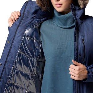 Parka Acolchada de Lona Premium, Tendencia Sostenible 2026, 100% Poliéster, Impermeable, Resistente al Viento, Aislamiento Térmico, Chaqueta de Invierno para Mujer - Product Image 2