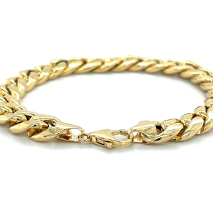 สร้อยข้อมือแบบโซ่ชุบทอง 14K/24K สไตล์วินเทจ สำหรับทุกเพศ แฟชั่นงานแต่งงาน เครื่องประดับแฟชั่น วัสดุโลหะผสม - Product Image 1