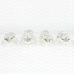 Natural Rainbow Moonstone <b>Ring</b> 925 Silver Plated Brass Handmade Vintage Boho Jewelry Wholesale Fashion <b>Statement</b> <b>Rings</b> Women - Product Image 6