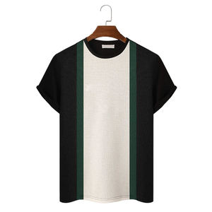 เสื้อยืดโอเวอร์ไซส์ทรงหลวมสำหรับผู้ชาย สไตล์สตรีทแวร์ลำลอง ใส่ได้ทุกวัน เนื้อผ้าระบายอากาศได้ดี - Product Image 1