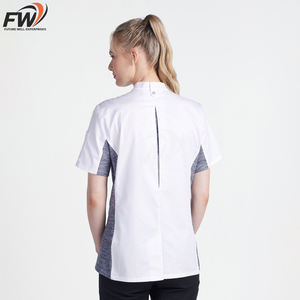 Uniforme de Chef de Manga Corta Unisex, Varios Colores y Estilos, Uniforme de Chef a Precio Económico, Personalizable con Logotipo - Product Image 6