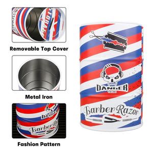 Professional Razor <b>Blade</b> Storage Recycling Box IKZARSA CIK-107 ABS <b>Barber</b> <b>Blade</b> Disposal Container Salon Barbershop Customized - Product Image 3