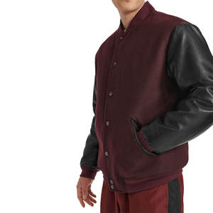 Hot Selling <b>Men's</b> Varsity <b>Jacket</b> Casual Street Wear Winter <b>Jacket</b> Fashionable Custom <b>Men</b> <b>Jackets</b> - Product Image 2