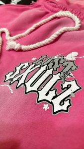 Bulk Quantity Street Style Screen Printing Logo Men Tracksuit Custom Zipper <b>Puller</b> Sun Faded Tracksuit with Drawstring - Product Image 3