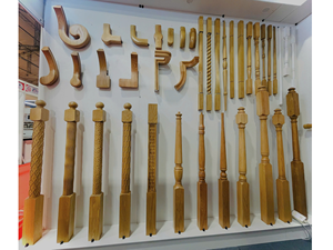 Componentes de Escalera de Madera Dura Modernos de Primera Calidad, Poste de Nogal Blanco Tallado a Mano, Columna Decorativa de Lujo para Construcción de Escaleras Interiores - Product Image 3