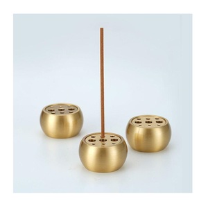 Elegant Modern Metal <b>Incense</b> burner <b>Incense</b> <b>Stick</b> <b>Holder</b> - Decorative and Functional Burner Metal Stand - Product Image 1