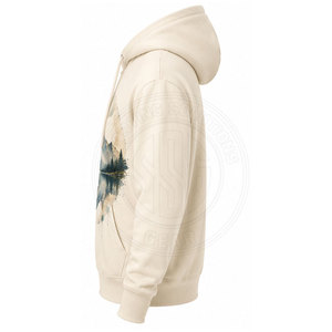 Sudaderas con capucha y cremallera de algodón transpirable, estilo casual para uso diario y al aire libre. - Product Image 3