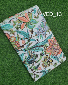 Tela de Algodón Estampada a Mano con Bloques de Tricot, Suave, Ligera, Transpirable y Ecológica para Vestidos de Mujer y Niña, Venta Caliente 2026 - Product Image 2