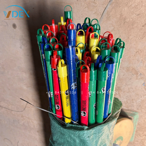 Panda Wuchen palo de escoba en polvo Vdex mango de escoba de madera palos de mopa recubierto de PVC juego de escoba y recogedor de hilo italiano 120x2,2 cm - Product Image 4