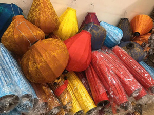 Export Quality Handmade Silk <b>Lanterns</b> Vietnam <b>Bamboo</b> <b>Lantern</b> Silk <b>Lanterns</b> Decorative Silk <b>Lanterns</b> For Hotel Decor - Product Image 5