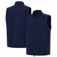 Chaleco de golf personalizado OEM para hombre, ligero, a prueba de viento, suave, chaqueta sin mangas, chaleco de talla grande para deportes y entrenamiento al aire libre