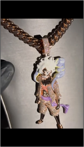 CONCEPTION Colgante Personalizado con Imagen 3D, Estilo Hip Hop, Completamente Cubierto de Diamantes de Moissanita S925, Colgante de Esmalte para Fiesta - Product Image 3