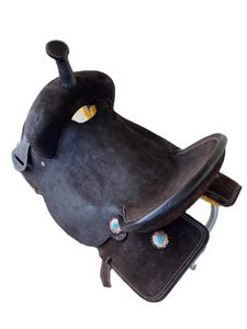 Silla de Montar Occidental de Cuero Genuino HORZE N PET INTERNATIONAL, Mejor Precio, para Barril y Placer - Product Image 3