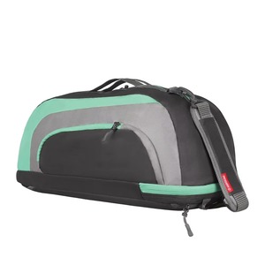 Wholesale Custom Logo Printed Large Capacity Portable Cotton Fabric Gym <b>Bag</b> Shoe Compartment Basketball Travel Overnight Duffle - Product Image 1