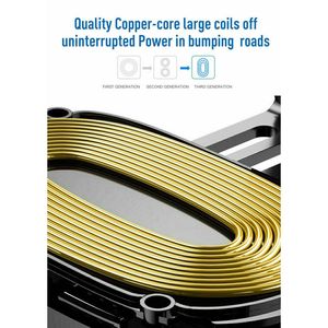 Soporte de montaje de cargador de coche de carga rápida inalámbrica Qi 2 en 1 para Teléfono Celular - Product Image 4