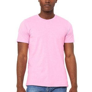 เสื้อยืดคอกลมแขนสั้นผู้ชายผ้าฝ้ายแท้ 100% แบบสั่งทำ OEM สีทูโทน สวมใส่สบาย ระบายอากาศได้ดี แห้งเร็ว ทรงปกติ เหมาะสำหรับออกกำลังกาย - Product Image 1