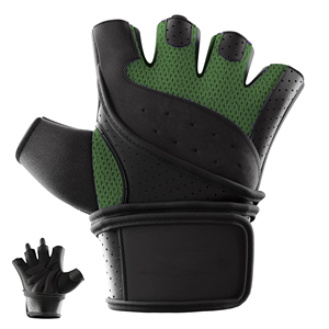 Gants d'entraînement de musculation écologiques de haute qualité, gants de protection pour les mains, les poignets et les paumes pour la musculation, le fitness et la salle de sport - Product Image 1