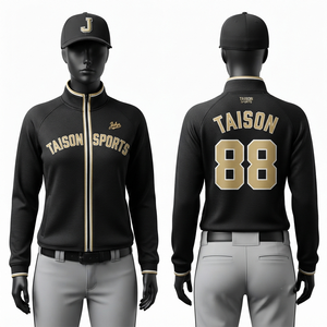 Sudadera con Capucha Unisex para Entrenamiento de Béisbol, Chaqueta de Forro Polar de 330 g, Poliéster/Rayón, Estilo Deportivo Informal, Impermeable, Transpirable, con Bolsillo - Product Image 6