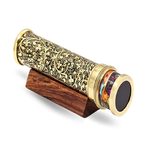 Telescopio binocular náutico de latón antiguo con correa para el cuello, para acampar y observar aves, a precio mayorista económico. - Product Image 4