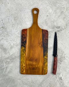 Plateau à fromages, planche à collations, planche de service pour le petit-déjeuner, planche de service pour le dîner, planche de service pour café, planche de service pour restaurant - Product Image 2