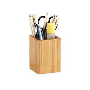 Soporte de Escritorio Artístico de Lujo para un Solo Bolígrafo, en Madera de Acacia/Mango, para Accesorios de Oficina Premium - Product Image 3