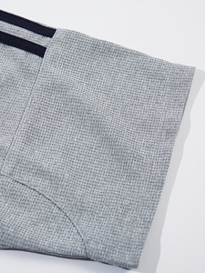 Summer Premium Quality Men's Casual Solid Color Plus Size Breathable Anti-Wrinkle Eco-Friendly 100% Cotton Jersey Knitted Short - Product Image 4