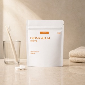 [FROM OREUM] Gamme de Soins Bucco-Dentaires de Voyage – Recharge de Dentifrice Solide pour Brossage Quotidien – Usage Personnel et Vente au Détail - Product Image 1