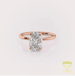 Unique Design Moissanite Engagement <b>Ring</b> for Women Engagement Ceremony Anniversary Celebration and Romantic Gift For Sale - Product Image 5