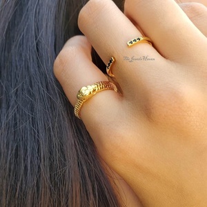 Fashion Open <b>Ring</b> Diamond 10k Solid <b>Silver</b> Black Diamond Wedding Band <b>Stacking</b> <b>Ring</b> Wedding <b>Ring</b> For Women Dainty <b>Ring</b> Diamond - Product Image 2