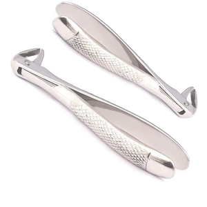 Pinzas de Extracción Dental para Eliminar Fragmentos de Raíz, Instrumentos Quirúrgicos Orales de Acero Inoxidable, Herramientas Reutilizables - Product Image 1