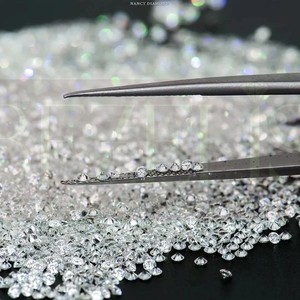 Diamant HPHT de couleur D, taille ronde, 2 mm, coupe excellente - Product Image 3
