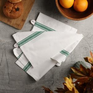 Toallas y Servilletas de Cocina 100% Algodón Ecológico, Tejidas a Rayas, a Prueba de Niños, de Secado Rápido (Formas Rectangulares/Cuadradas) Personalizables - Product Image 1