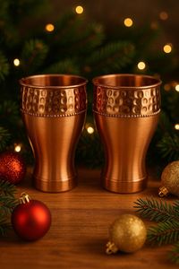 <b>Copper</b> Water <b>Bottle</b> Office Desk <b>Drinking</b> <b>Bottle</b> for Workplace Hydration Professional Lifestyle and Daily Water Use - Product Image 2