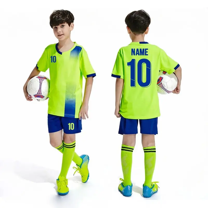 Kit d'uniforme de football maillot de sport accepter l'impression de Logo personnalisé conception personnalisée-prix de gros