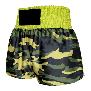 Pantalones Cortos de Boxeo Muay Thai para Artes Marciales, Fitness y Competición, con Tela Suave y Transpirable, Cintura Flexible y Diseño Ligero - Product Image 3