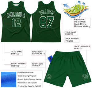 Maillot de basket-ball d'été respirant et à séchage rapide de haute qualité, ensembles de basket-ball personnalisés imprimés, uniformes de basket-ball pour hommes sur mesure OEM - Product Image 3