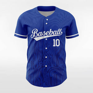 Camiseta de Béisbol Personalizada, Cosida/Estampada, con Botones, Uniforme Deportivo para Hombre y Mujer - Product Image 1