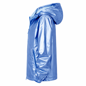 Veste à capuche épaisse et brillante camouflage pour homme, avec logo sur le devant, idéale pour les soirées et les clubs, coupe droite, manches classiques - Product Image 3