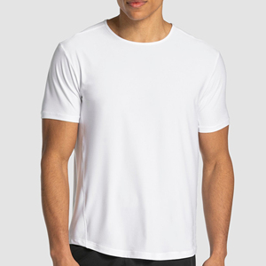 Breathable Custom Logo Crew Neck Short Sleeve <b>Mens</b> Slim Fit Tshirt <b>Muscle</b> Fit Plain Gym 95% Cotton 5% Elastane <b>T</b> <b>Shirt</b> - Product Image 6