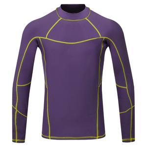 OEM ODM Rash Guard pour hommes, tissu personnalisé, t-shirt de compression sportif pour la vente en gros internationale - Product Image 4