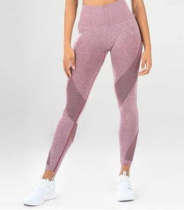 Leggings Deportivos Personalizados de Cintura Alta con Cierre de Cordón, Diseño Simple y Ecológico para Mujer, Ropa Deportiva para Yoga - Product Image 3