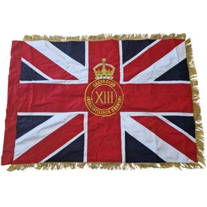 Drapeau de la loge 16TH BTN. Bannières brodées ROYAL manete endo contact - Product Image 4