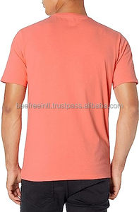 Camiseta de algodón ajustada para hombre, camiseta suave informal cómoda con cuello redondo, ropa de calle duradera para uso diario en verano, a la moda - Product Image 3