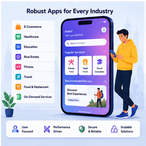 บริษัทชั้นนำด้านการพัฒนาแอปพลิเคชันมือถือ พร้อมบริการออกแบบ UI UX แอปพลิเคชันที่ปรับเปลี่ยนได้ และโซลูชันสำหรับองค์กร - Product Image 4