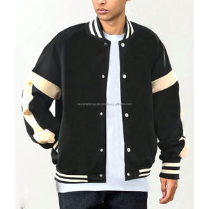 Full Sleeves Blank Baseball Varsity Jacket Latest Style Baseball Varsity Letterman Jacket for Men's - Product Image 1
