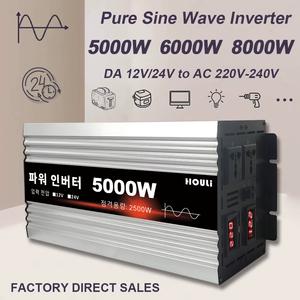 Inversor Solar HOULI de Onda Sinusoidal Pura con Frecuencia KC, 12V 220V 5Kw, Inversor Eléctrico 12V 220V 5000W - Product Image 2