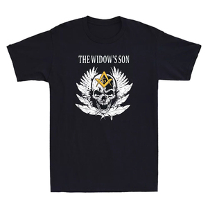 Camiseta Retro Masónica Prince Hall Mason 357 Square Compass con Frase Masónica para Hombre, Camisetas de Manga Corta Hechas a Medida de Alta Calidad - Product Image 2